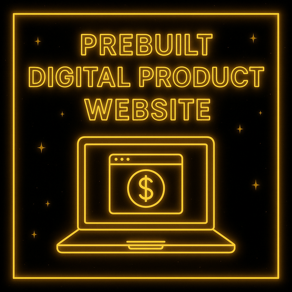ResellOps™ Prebuilt Digital Product Website